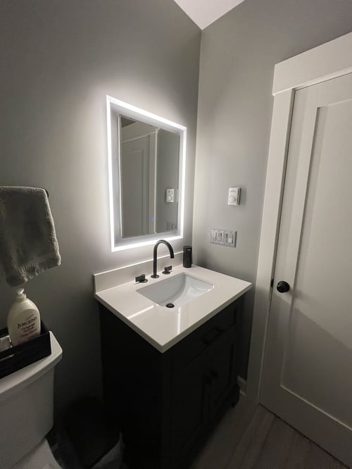 Basement-bathroom