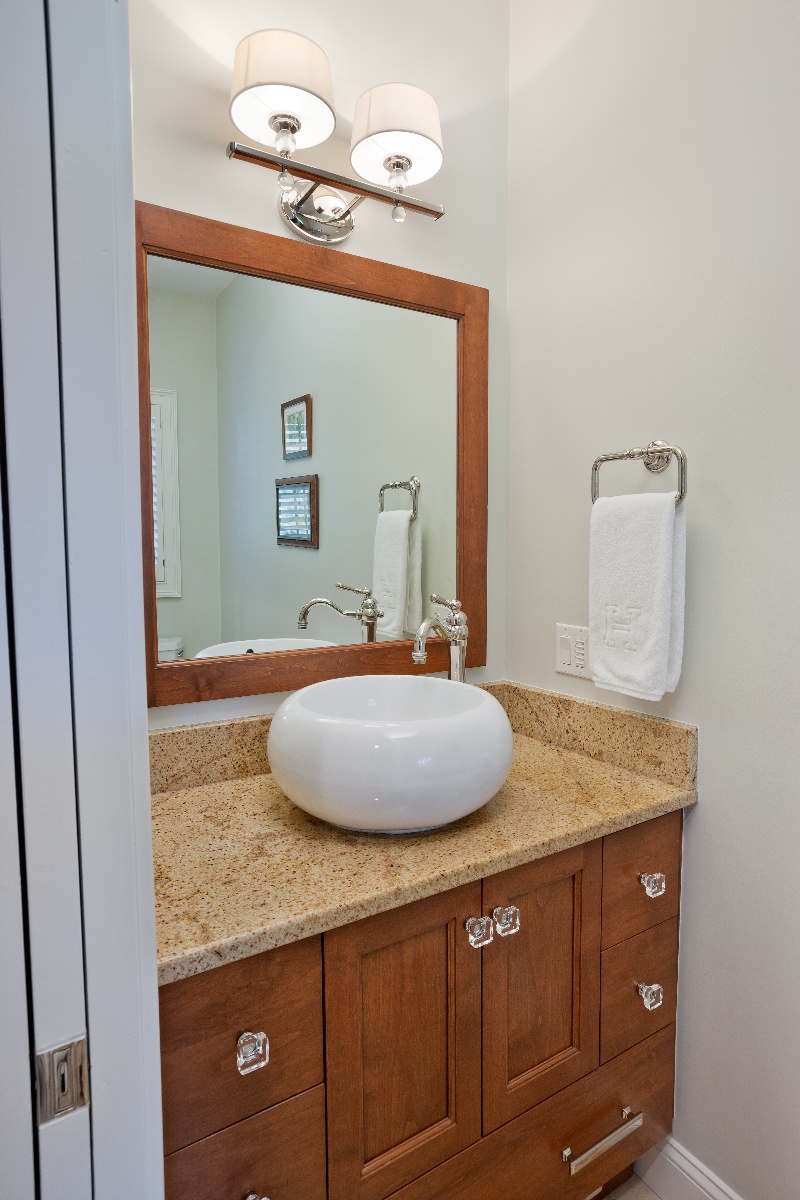 Powder Room Vessel Sink