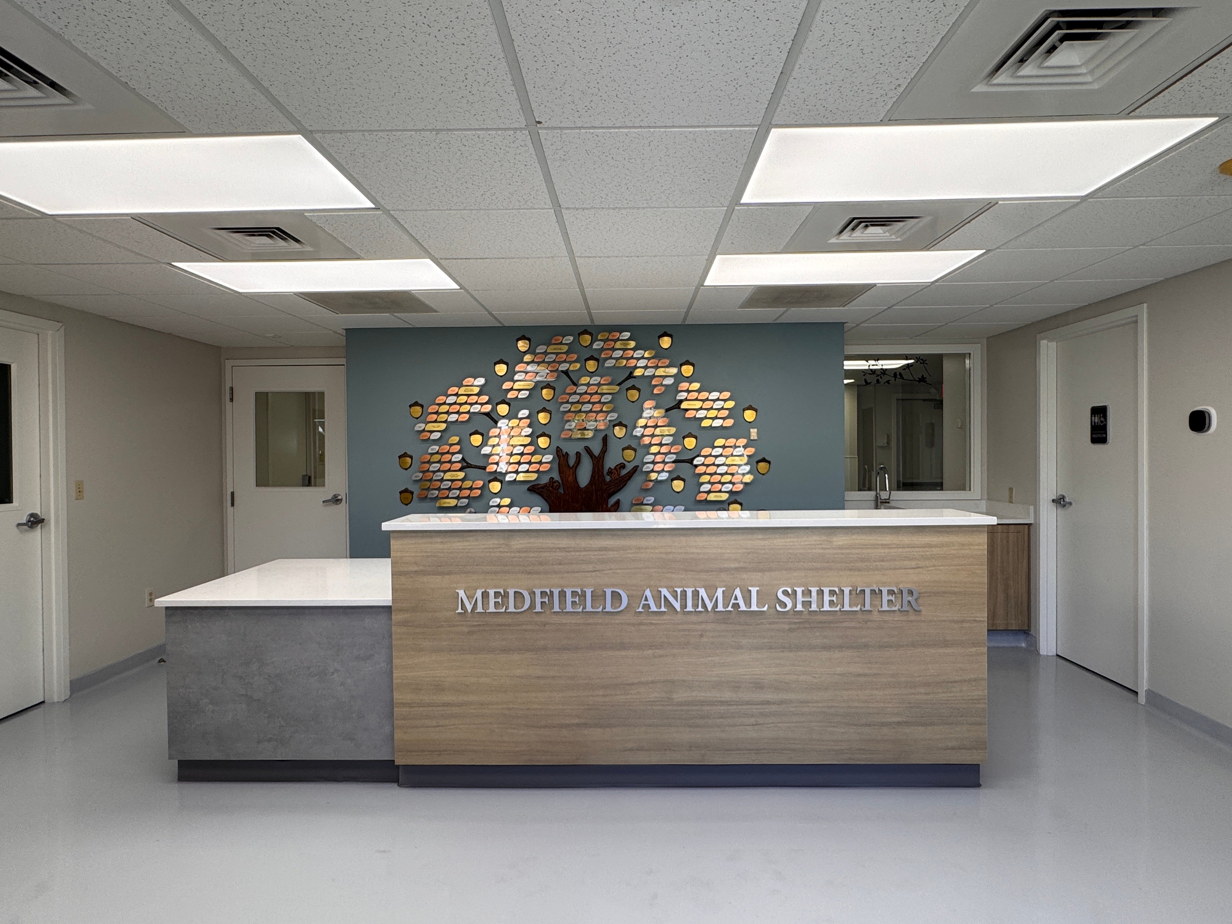 Mitchell Leads Community Effort to Renovate Medfield Animal Shelter