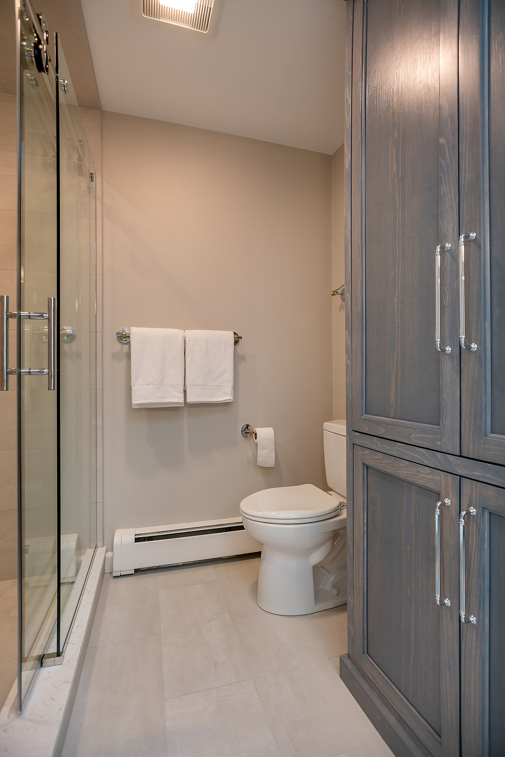guest bathroom renovation in needham, massachusetts