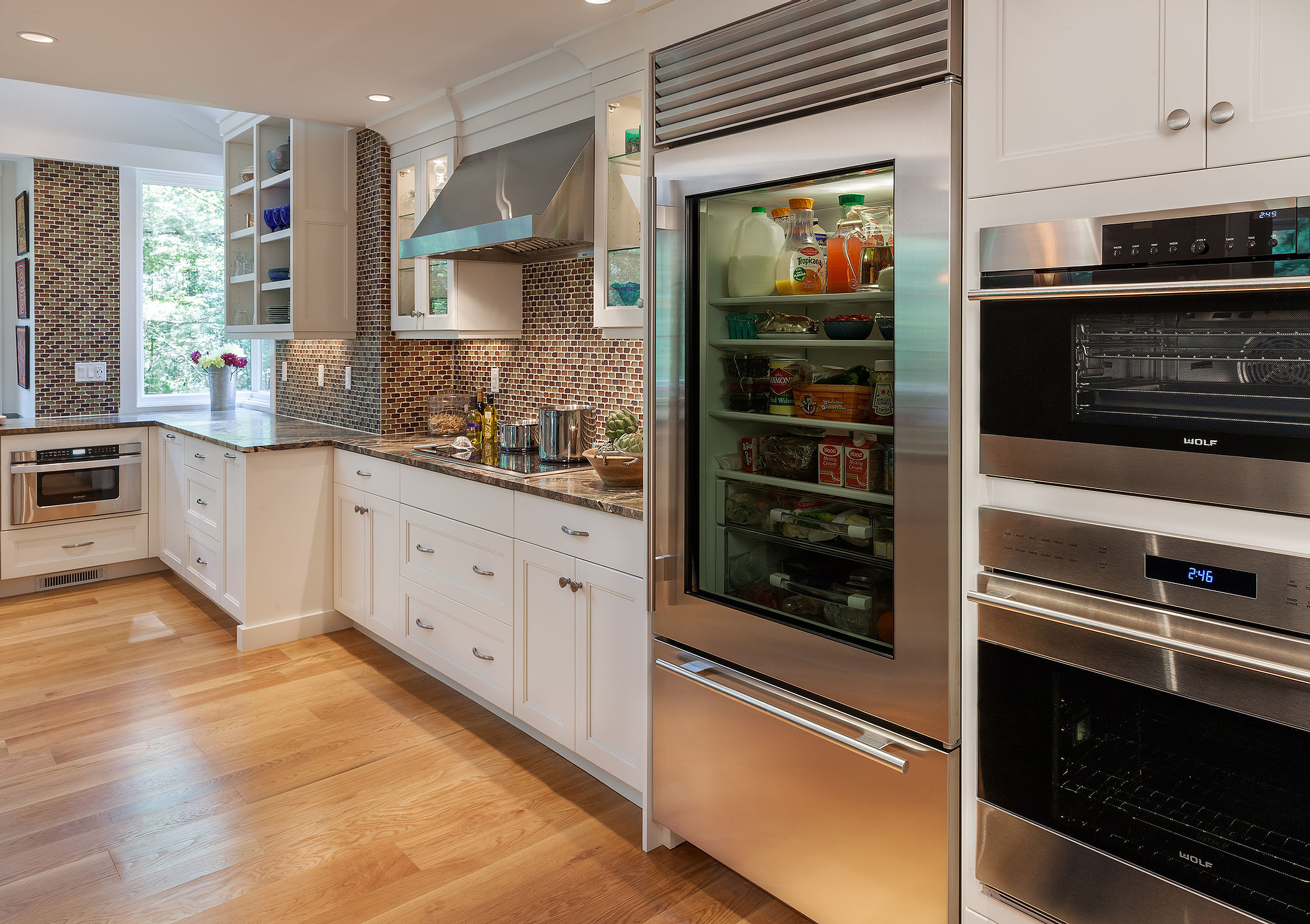modern kitchen renovation in dover, massachusetts