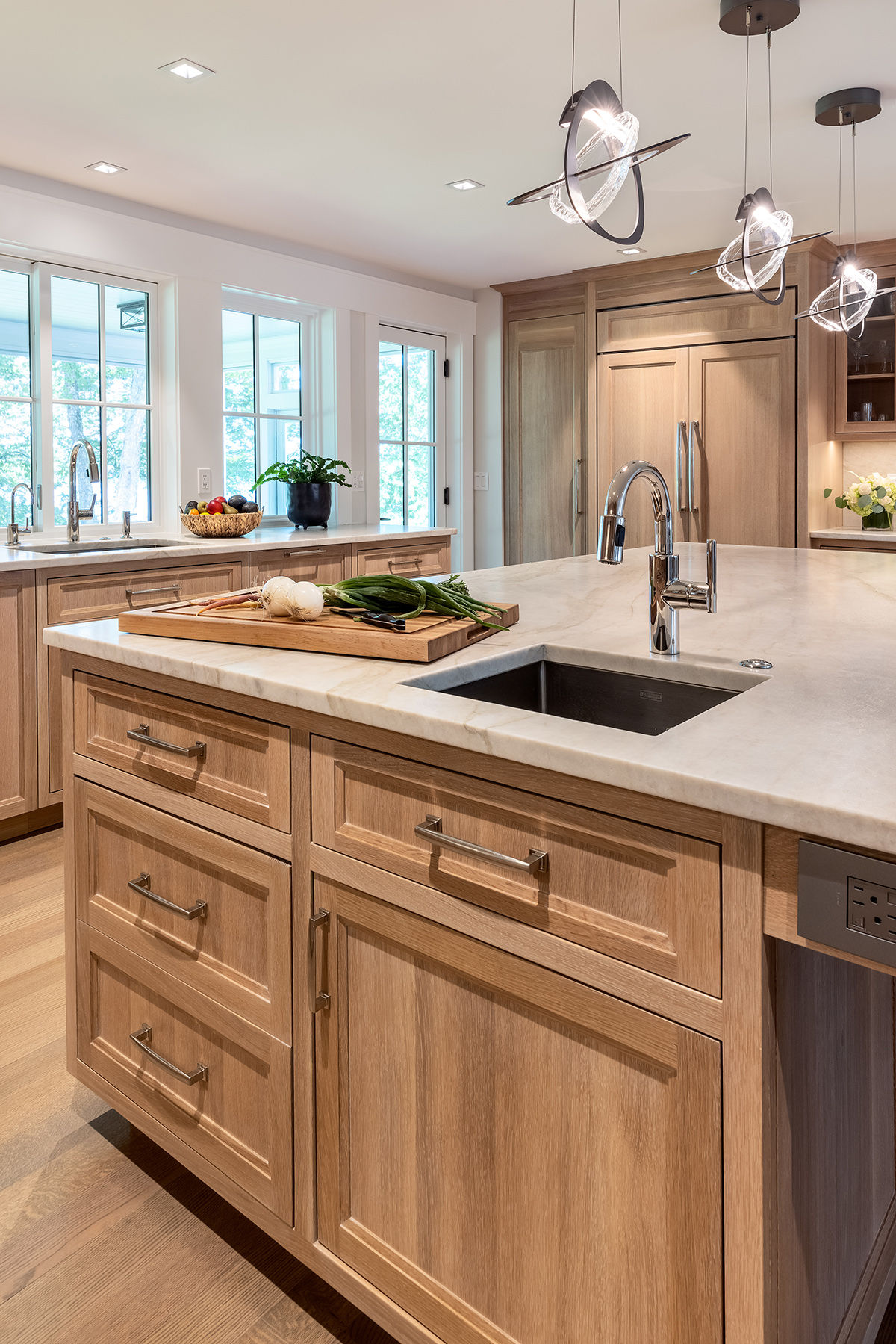 Island Sink and Cabinetry